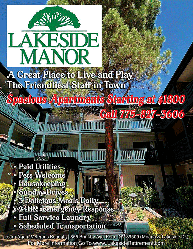 Lakeside Manor Retirement Reno Nevada